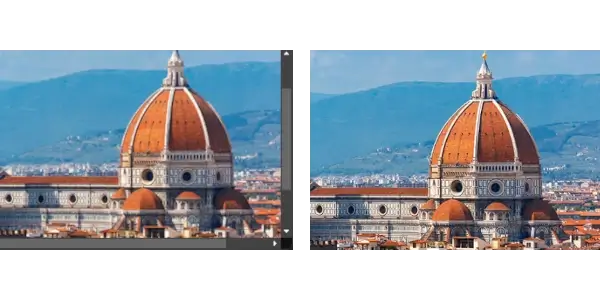 Image demonstrating scrollbar hiding on images